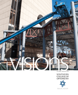 annual report - Southern College of Optometry