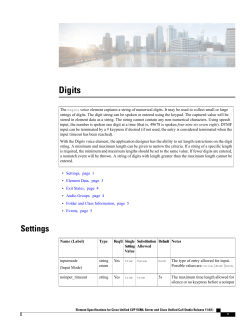 Digits - Cisco