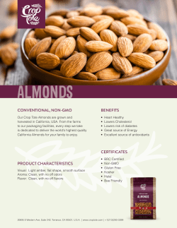 ALMONDS - Gulfood