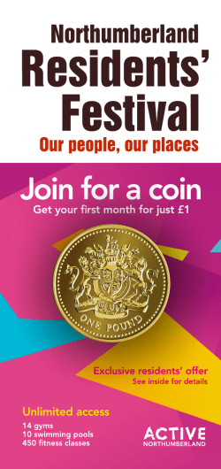 Details of the Resident`s Festival for 2017 can be found here