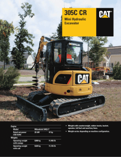 305C CR - MacAllister Rentals