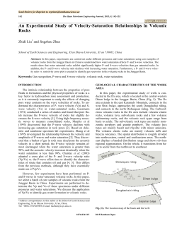 An Experimental Study of Velocity