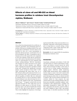 Holloway et al-Clove Oil Hormones (Published)