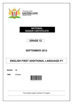 grade 12 september 2012 english first additional