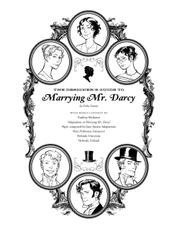 File - Marrying Mr. Darcy
