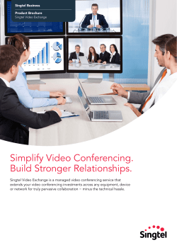 Simplify Video Conferencing. Build Stronger Relationships.
