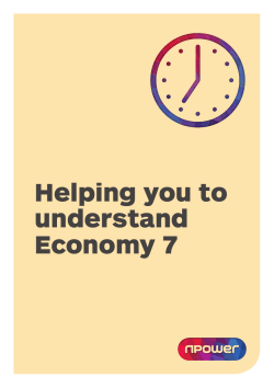 Helping you to understand Economy 7