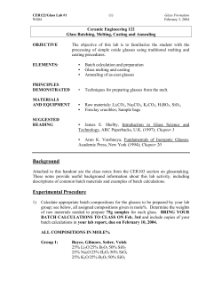 Ceramic Engineering 122