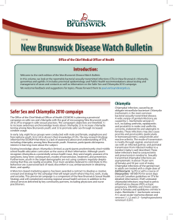 Disease Watch 6 - Government of New Brunswick