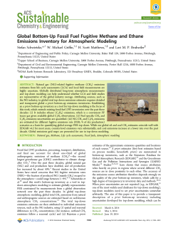 Global Bottom-Up Fossil Fuel Fugitive Methane and Ethane