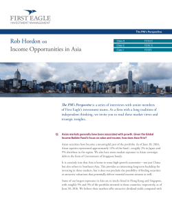 Rob Hordon on Income Opportunities in Asia