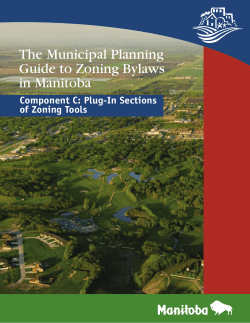 Plug-in sections of zoning tools