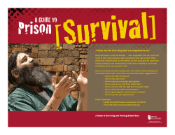 A Guide to Prison Survival