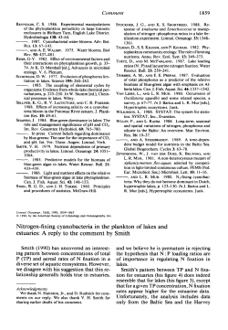 HOWARTH, ROBERT W., AND ROXANNE MARINO. Nitrogen