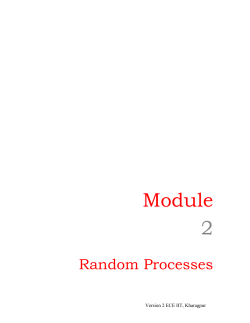 Functions of Random Variable