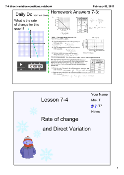 7-4 direct variation equations.notebook