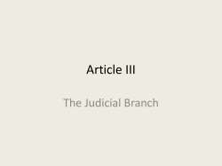 Article III