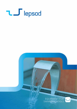equipment for swimming pools