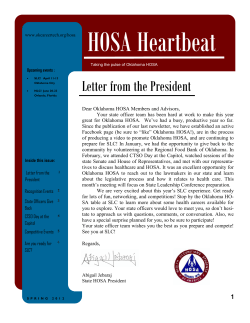 March 2012 - Oklahoma Department of Career and Technology