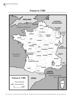 France in 1789