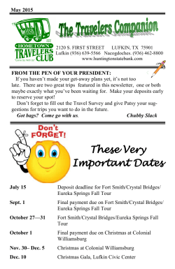 These Very Important Dates