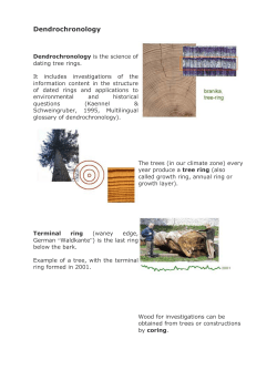 Dendrochronology