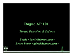 Rogue AP 101