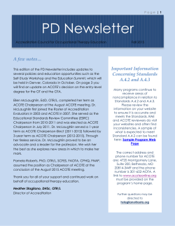 PD Newsletter