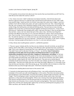 Location: Latin American Studies Program