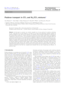 Positron transport in CF4 and N2/CF4 mixtures