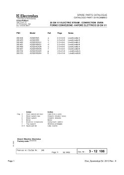 Model: 260454 - AOS201EA - ELECTR.COMBI OVEN 20 GN 1/1 A