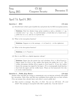 Solution - EECS: www-inst.eecs.berkeley.edu