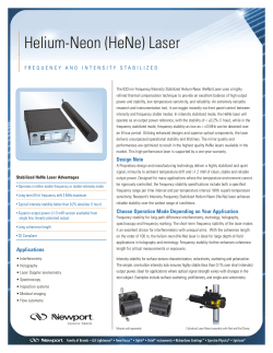Helium-Neon (HeNe) Laser