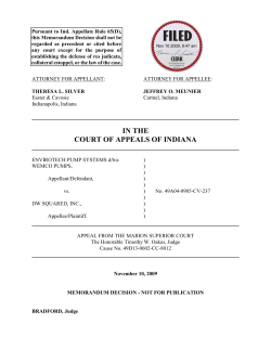 Envirotech Pump Systems d/b/a Wemco Pumps v. DW Squared, Inc.