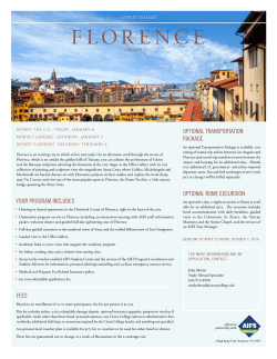 florence - Citrus College