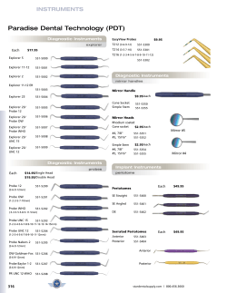 Paradise Dental Technology (PDT)