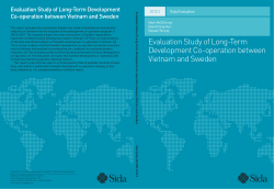 Evaluation Study of Long-Term Development Co