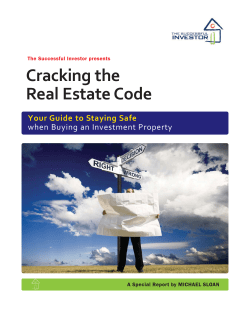 Cracking the Real Estate Code