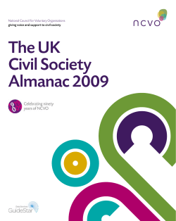 The UK Civil Society Almanac 2009