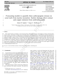 Forecasting Models to Quantify Three