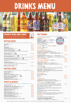 drinks menu - Rackcdn.com