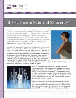 Science of Skin and Skincerity