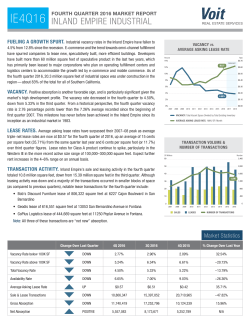 inland empire industrial - Voit Real Estate Services
