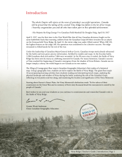 Introduction - Canadian Geographic