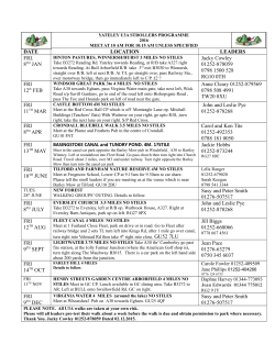 2016 Programme