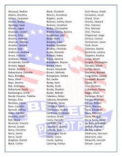 Abusaud, Nadien Adams, Brynthia Adams, Jacquelyn Adams