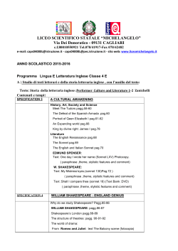 anno scolastico 2005|2006 - Liceo Scientifico Michelangelo