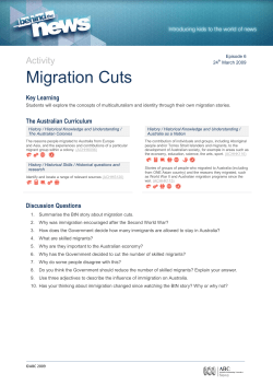 Migration Cuts