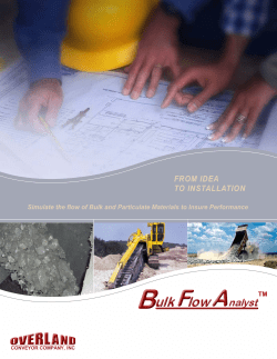 Bulk Flow Analyst