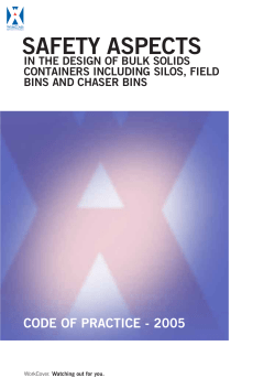 Design of Bulk Solid Containers Including Silos